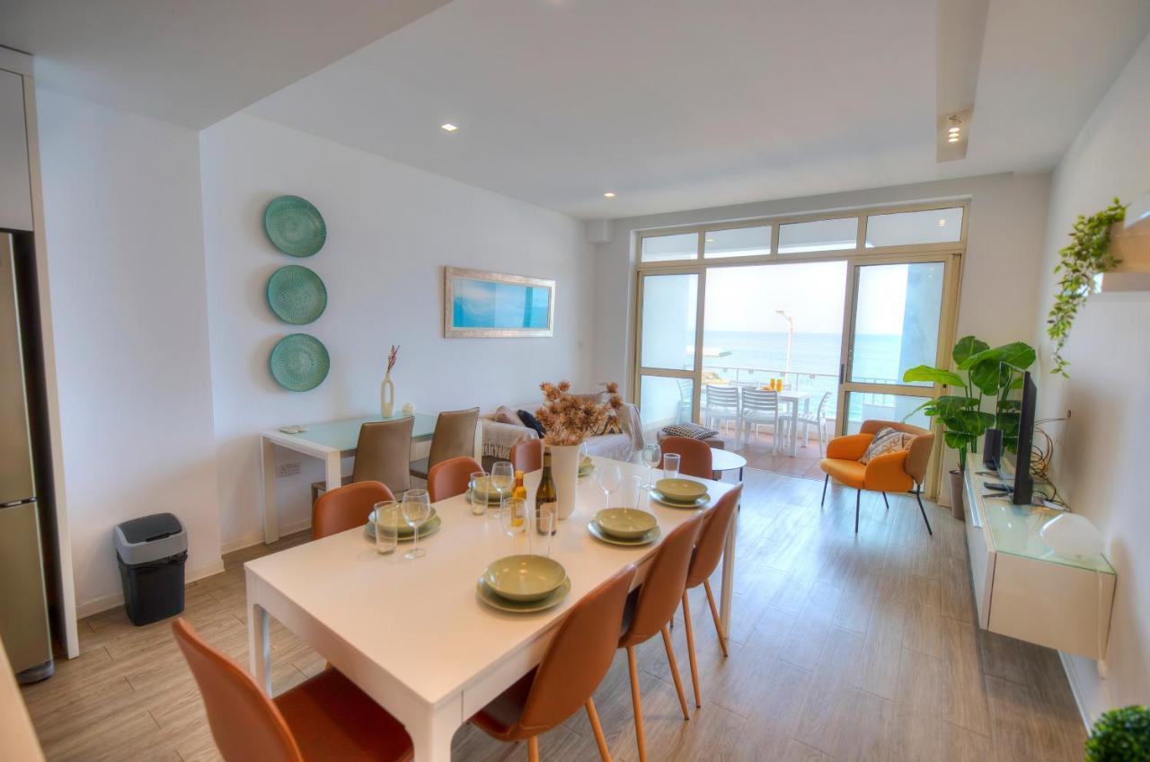 Spacious 4 Bedrooms With Sea View Balcony Goslm-3 Сліма Екстер'єр фото