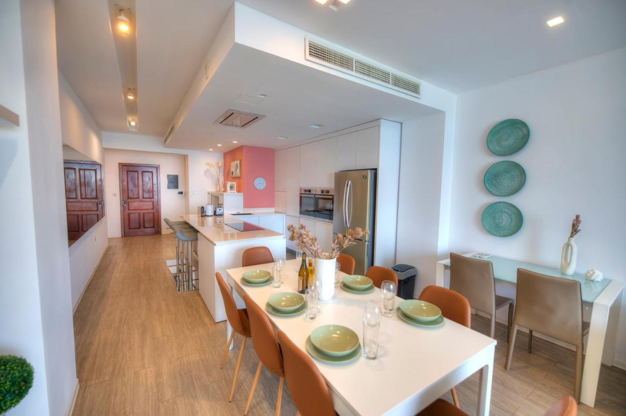 Spacious 4 Bedrooms With Sea View Balcony Goslm-3 Сліма Екстер'єр фото